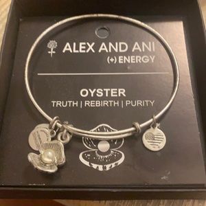Alex and Ani oyster bracelet